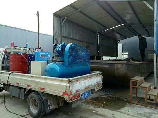 噴涂聚脲耐磨抗沖擊工程施工的準(zhǔn)備(圖1) 水池聚脲噴涂施工