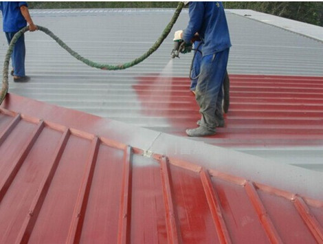 屋面防腐聚脲噴涂施工案例